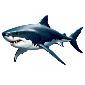 Stylized Great White Shark Png 18 PNG Image