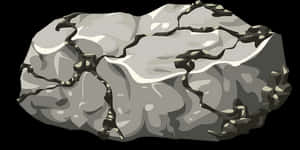 Stylized Illustrationof Rock PNG with transparent background