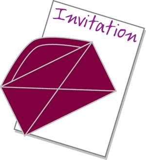 28 Collection Of Invitation Clipart - Clip Art Of Invitation Card, HD Png Download PNG image with transparent background