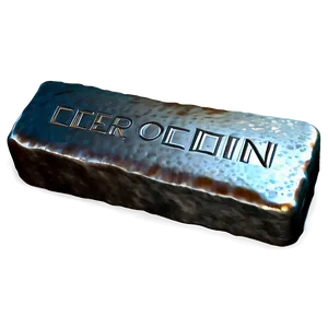 Stylized Iron Ingot Image Png Lpt6 PNG Image