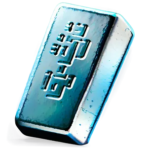 Stylized Iron Ingot Image Png Wet PNG Image