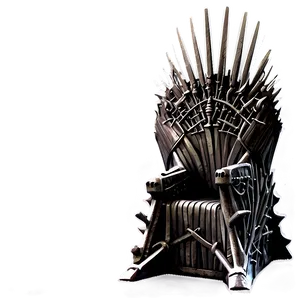 Stylized Iron Throne Image Png Gpi PNG Image