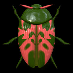 Stylized Ladybug Illustration PNG image with transparent background