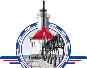 St Joseph Lighthouse Logo PNG image with transparent background