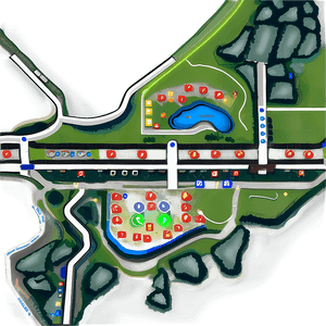 Stylized Lines Map PNG nmf PNG image with transparent background