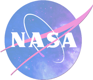 #webpunk #vaporwave - Pastel Nasa Logo PNG