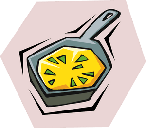 Omelette Clipart Breakfast - Omelette Clip Art, HD Png Download PNG with transparent background