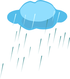 Rain, Cloud, Nature, Weather, Sky, Storm, Thunder - Rain Clipart, HD Png Download PNG image with transparent background