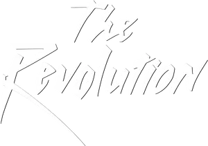 Stylized Revolution Text Graphic PNG Image