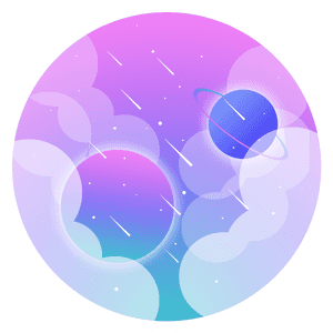 Planet Starry Sky Meteor Original Png And Psd - Portable Network Graphics, Transparent Png PNG with transparent background