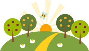 Vector Transparent Stock Gardener Clipart Gardening - Cartoon Garden Vector Png, Png Download PNG with transparent background