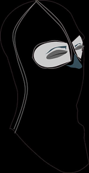 Stylized Swimmer Silhouette PNG image with transparent background