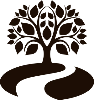 Stylized Tree Graphic PNG Image