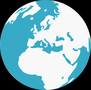 Stylized Vector Earth PNG image with transparent background