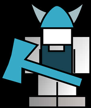 Stylized Viking Helmet Graphic PNG image with transparent background