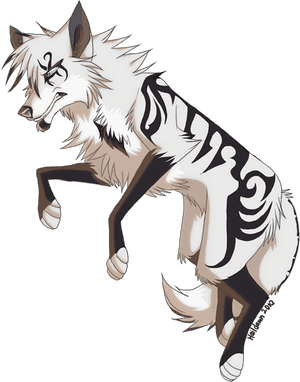 Bulletproof By Haildawn On Deviantart Anime Kitten, - Animal Anime Wolf PNG image with transparent background