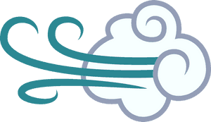 Transparent Windy Clipart - Mlp Cutie Mark Wind, HD Png Download PNG image with transparent background