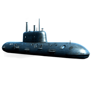 Submarine in Ocean Depth PNG gbh PNG image with transparent background