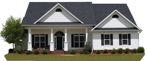 Shingle Roof - White Vinyl House With Metal Roof, HD Png Download PNG image with transparent background