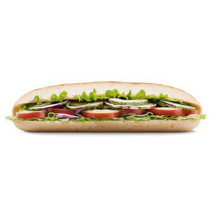 Subway Flatbread Sandwich PNG rnm PNG image with transparent background