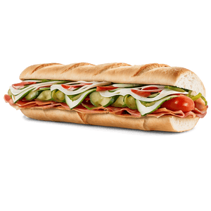 Subway Italian B.M.T. PNG 06202024 PNG image with transparent background