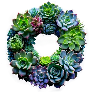 Succulent Wreath Making Png 06212024 PNG Image