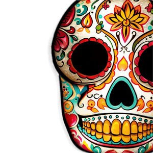 Sugar Skull Tattoo PNG   05042024 PNG image with transparent background