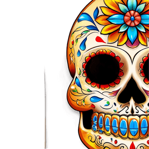 Sugar Skull Tattoo PNG   uma23 PNG image with transparent background