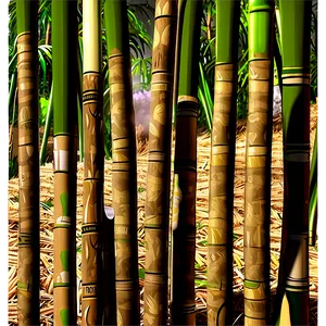 Sugarcanes In Sunny Field Png 06262024 PNG Image