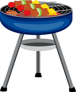 Web Design Amp Development Bbq Grill, Clip Art And - Cute Barbecue Clip Art, HD Png Download PNG image with transparent background