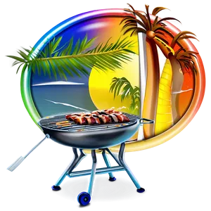 Summer Vibes Bbq Grill Png Biq PNG Image