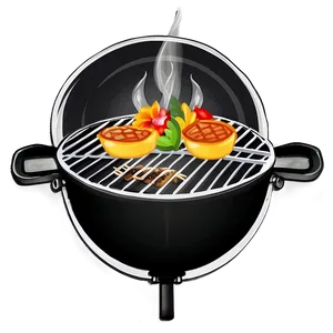 Summer Vibes Bbq Grill Png Wlu PNG Image