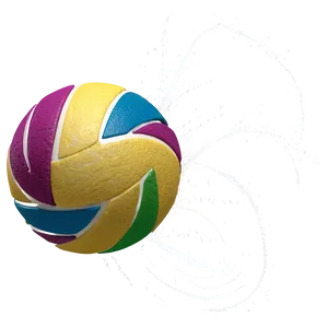 Summer Vibes Volleyball Png 06252024 PNG Image