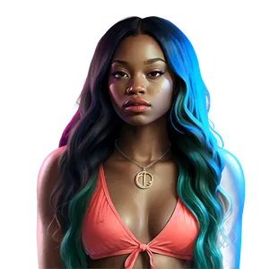 Summer Walker Fan Art Png Fdk54 PNG Image