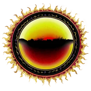 Sun Tapestry Png Hxd PNG Image