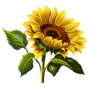 Sunflower Clipart PNG 05252024 PNG