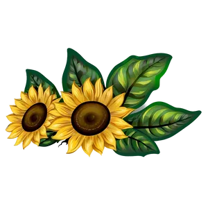 Sunflower Design Transparent Png 05262024 PNG Image