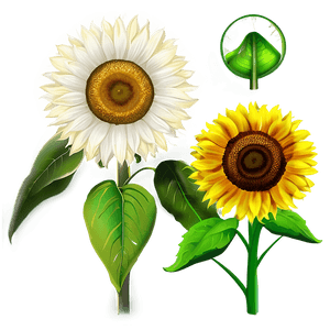 Sunflower Field PNG haq PNG image with transparent background