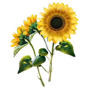 Sunflower Transparent Clip Png Fdt85 PNG Image