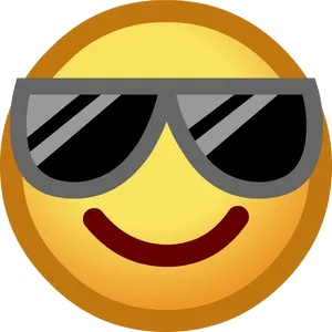 Sunglasses Smiley Emoticon.png PNG Image