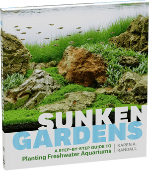 Sunken Gardens Aquarium Guide Book Cover PNG image with transparent background