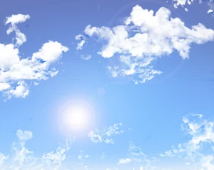 Sunny_ Blue_ Sky_with_ Clouds.jpg PNG Image