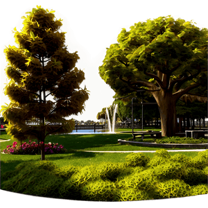 Sunny City Park PNG brq72 PNG