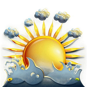 "Sunny Day Weather Icon PNG" ysm PNG image with transparent background