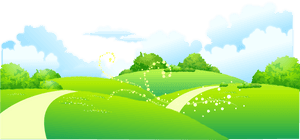 Meadow Greenscape PNG Pic PNG with transparent background