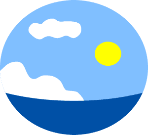 Sky Ocean Sea Cloud - Clouds And Sea Clipart, HD Png Download PNG image with transparent background