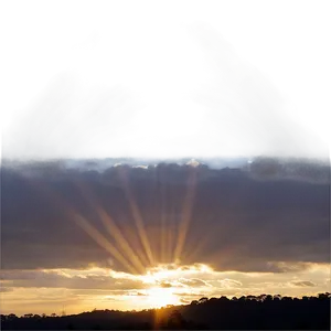 Sunrays At Dusk Png Fkt PNG Image