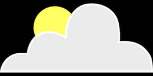 Sunrise Cloud Vector Illustration PNG image with transparent background