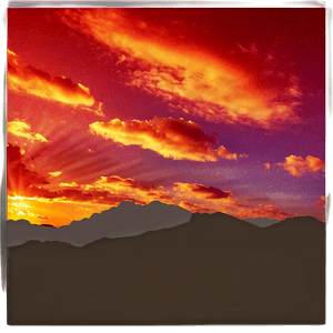 Sunset Clouds Silhouette PNG 17 PNG with transparent background
