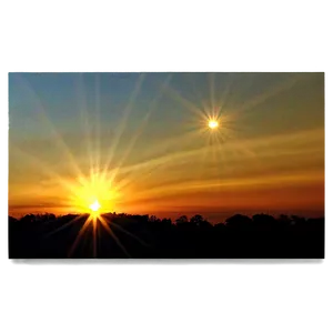 Sunset Flare Light Png Dqc PNG Image